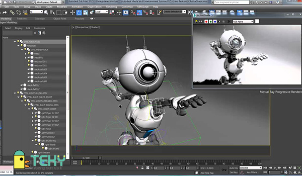 Vẽ hình 3d đơn giản trên Autodesk 3Ds Max