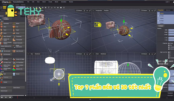 phần mềm vẽ 3D