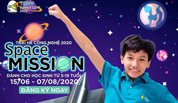 Chương trình Space-Mission cho trẻ từ 7-11 tuổi (Nguồn: Teky Academy)