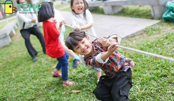 Mùa hè lý tưởng của con là được “chơi vui” (Nguồn: Teky Academy)