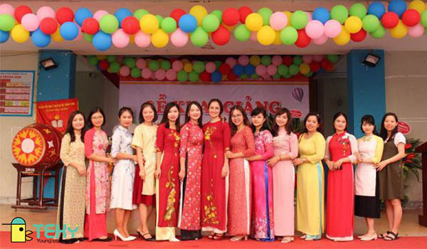 Đội ngũ giáo viên trường Tiểu học Hà Nội Thăng Long