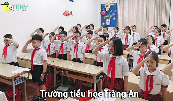 Trường Tiểu học Tràng An là ngôi trường nổi bật