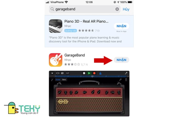 Bước 1 Cài nhạc chuông iPhone thông qua GarageBand