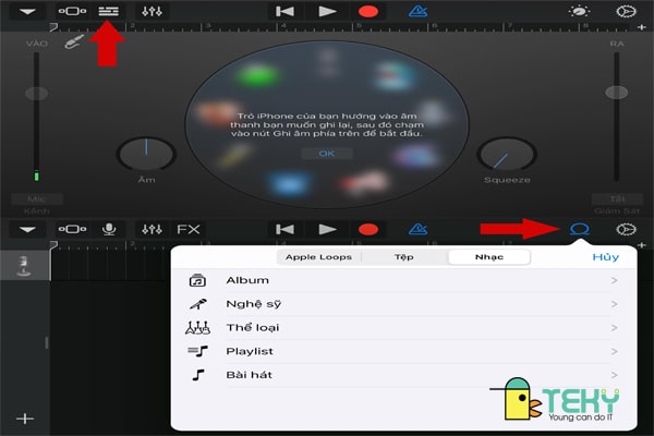 Bước 4 Cài nhạc chuông iPhone thông qua GarageBand.