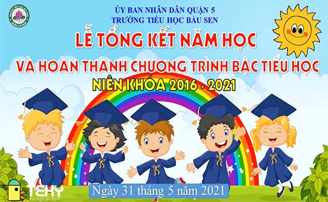 Tổng kết năm học Tiểu Học Bàu Sen