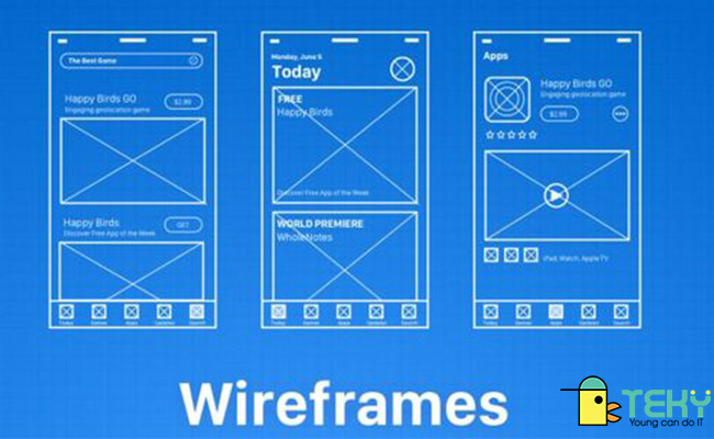 Cách tạo Wireframe bằng Google Docs