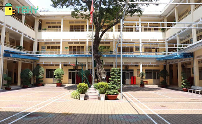 Không gian thoải mái tại trường tiểu học Trần Quốc Thảo