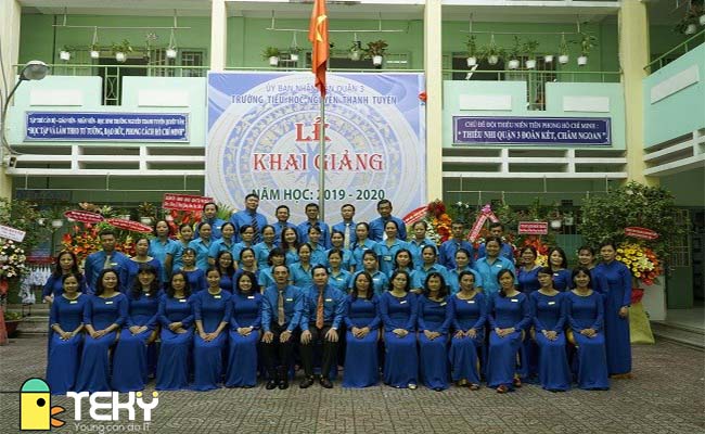 Lễ khai giảng trường tiểu học Nguyễn Thanh Tuyền