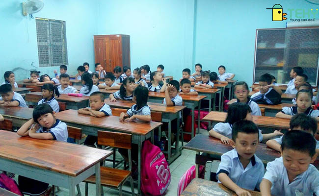 Một tiết học tại trường Tiểu học Nguyễn Trãi