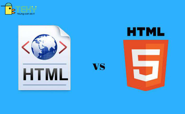 HTML5 khác gì HTML