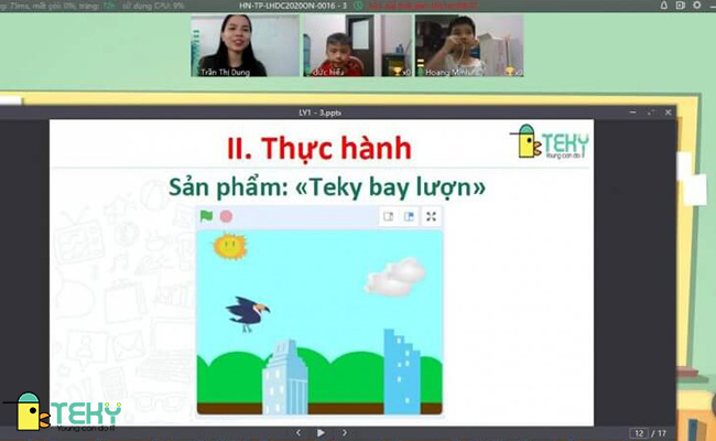 Một lớp học lập trình với Scratch tại Hà Nội