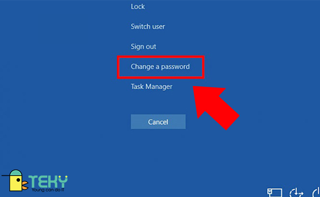 Bạn nên thay cho thay đổi password ho máy thông thường xuyên