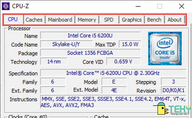 Kiểm tra cấu hình máy tính bằng CPU Z