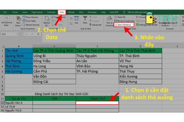 Bạn muốn biết cách lựa chọn dữ liệu hiệu quả trong Excel, để tiết kiệm thời gian và tăng năng suất? Xem hình ảnh liên quan để tìm hiểu thêm về tính năng lựa chọn trong Excel nhé!