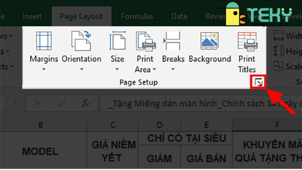 Hướng dẫn cách in Excel vừa trang giấy A4