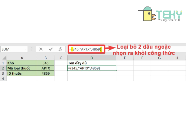 Hướng dẫn sử dụng hàm nối ký tự trong Excel chi tiết nhất