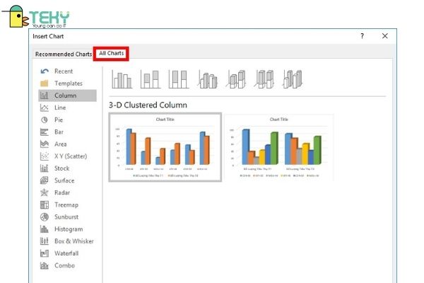 Vẽ biểu đồ cột trong Excel là một kỹ năng cần thiết để giải quyết các bài toán khó mà các doanh nghiệp đang phải đối mặt. Với các hình ảnh về vẽ biểu đồ cột trong Excel, bạn sẽ học được cách thức sử dụng công cụ này một cách dễ dàng và nhanh chóng.