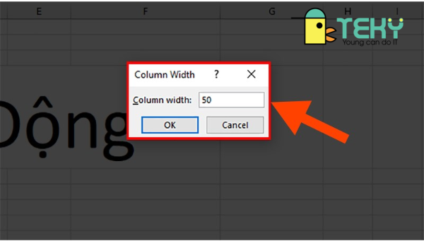 Hướng dẫn chỉnh ô theo chiều ngang trong excel