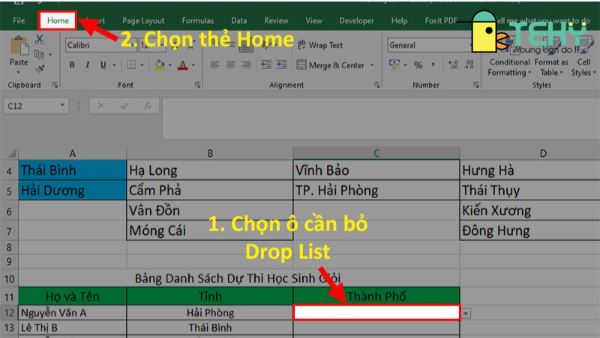 Hướng dẫn loại bỏ lựa chọn trong excel