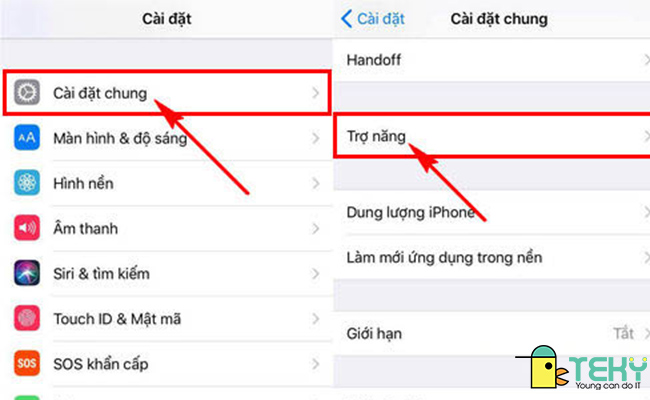 Cách bật nút home ảo trên IOS 13