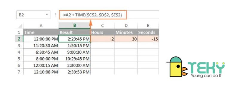 Cách cộng thời gian trong Excel (Hoặc trừ)