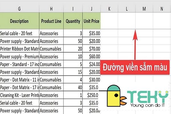 cách cố định ô trong Excel