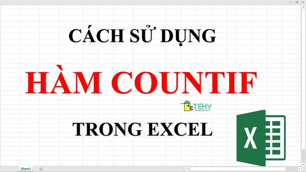 COUNTIF(range,criteria) được sử dụng để thực hiện việc tính toán gì trong Excel?
