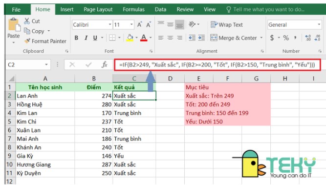 Hàm IF Nhiều Điều Kiện Lớn Hơn Hoặc Bằng: Hướng Dẫn Chi Tiết và Ví Dụ Thực Tế