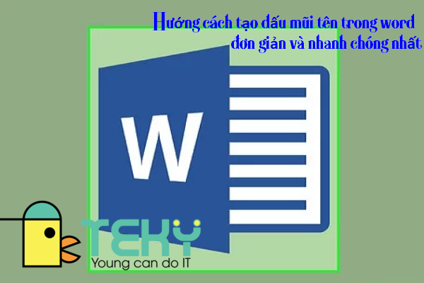 Làm thế nào để thay đổi hình dạng của mũi tên trong Word?
