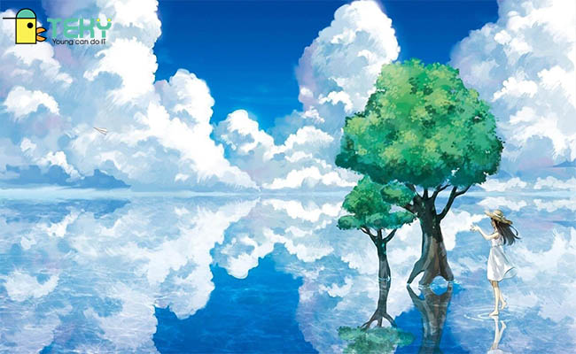 Cập nhật hơn 79 về hình nền mây anime hay nhất  cdgdbentreeduvn