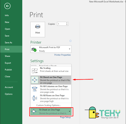 Hướng dẫn cách chỉnh trang in trong excel một cách nhanh nhất
