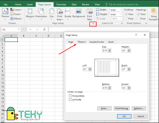 Hướng dẫn cách chỉnh trang in trong excel một cách nhanh nhất