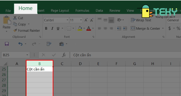 Hướng dẫn cách ẩn cột trong Excel chi tiết nhất