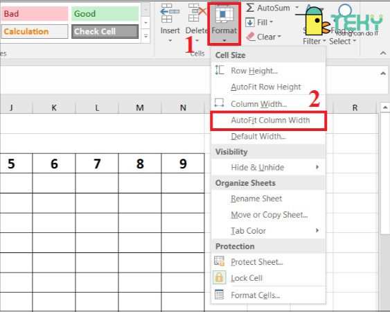 Hướng dẫn chi tiết cách kéo rộng ô trong Excel 