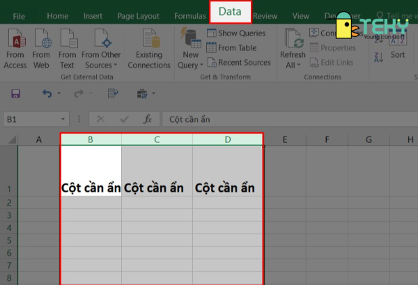 Hướng dẫn cách ẩn cột trong Excel chi tiết nhất