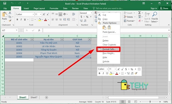 Cách khóa cột trong Excel đơn giản, nhanh chóng