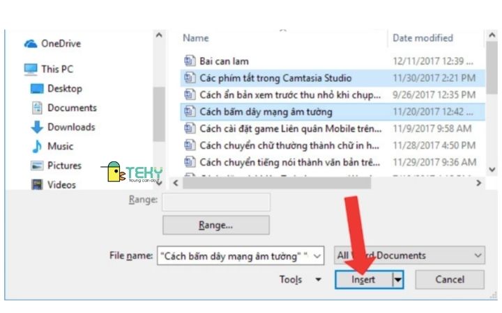 Cách Gộp File Word Siêu Đơn Giản Có Thể Bạn Chưa Biết