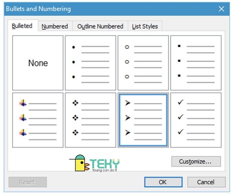 Tại sao tính năng Numbering trong Word không hoạt động được trên máy tính của tôi?
