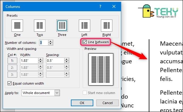 Cách chia cột trong word nhanh chóng và chuẩn nhất