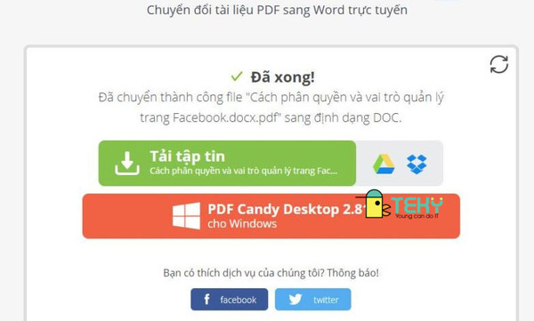 Chuyển đổi file scan sang Word bằng Google Drive