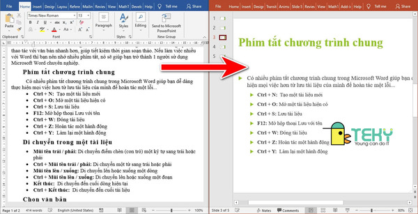 Tại sao phải chuyển word sang powerpoint?