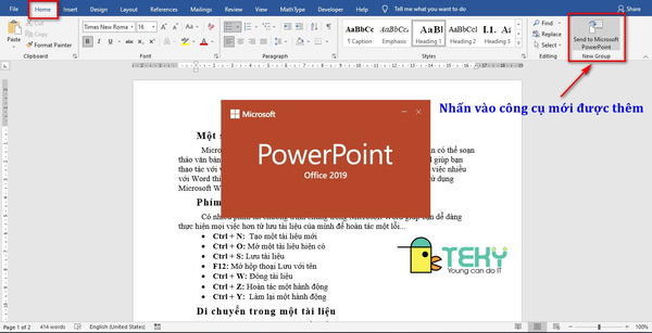 Cách chuyển File Word sang PowerPoint