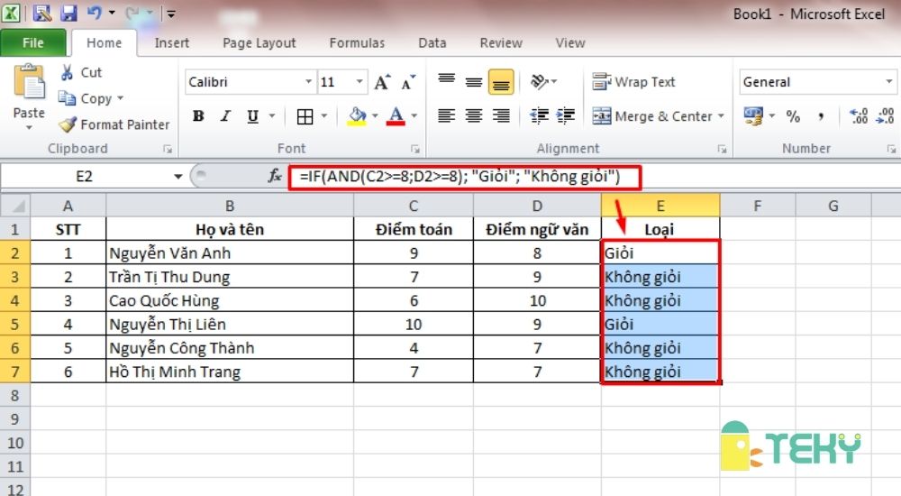 Hàm if nhiều điều kiện và cách dùng đơn giản, tiện ích trong excel