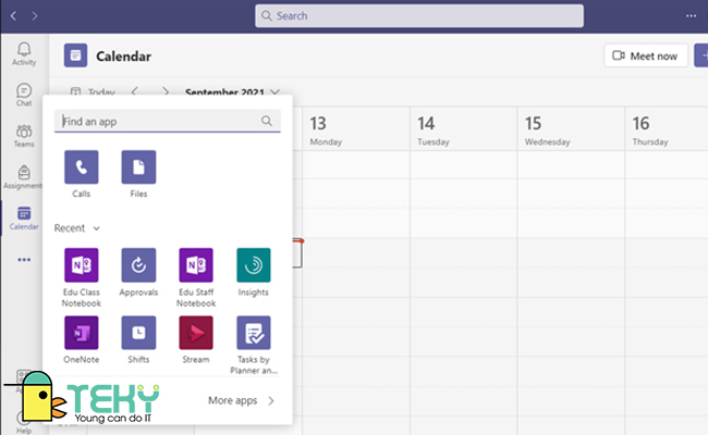 Cách tạo lịch họp trên Microsoft Teams