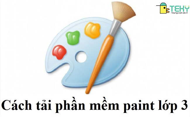 Phần mềm vẽ trên máy tính Paint rất thông dụng