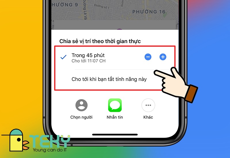 Cách gửi định vị