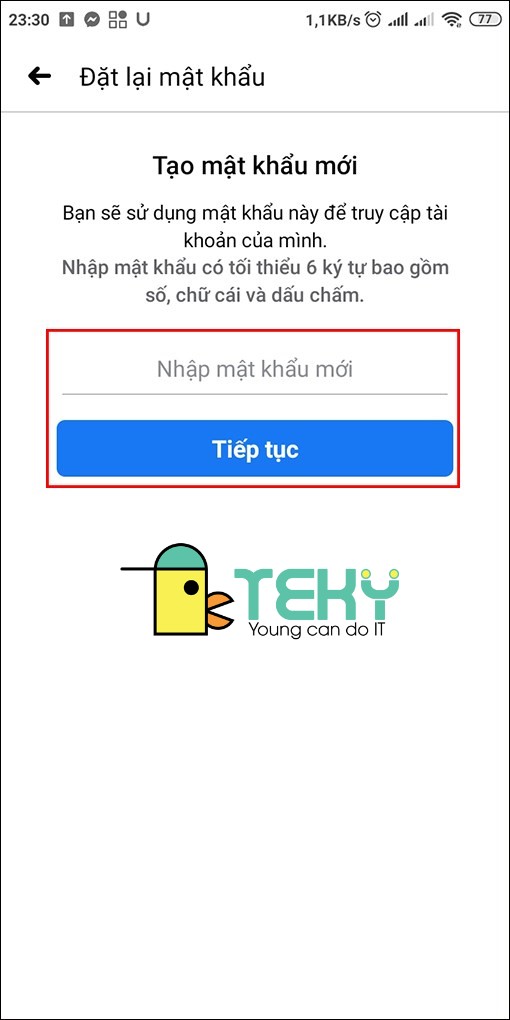 Cách lấy lại mật khẩu Facebook