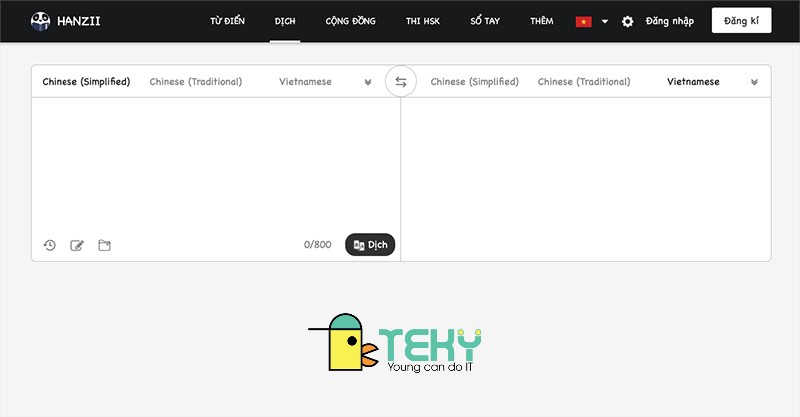 Dịch tiếng việt sang tiếng trung
