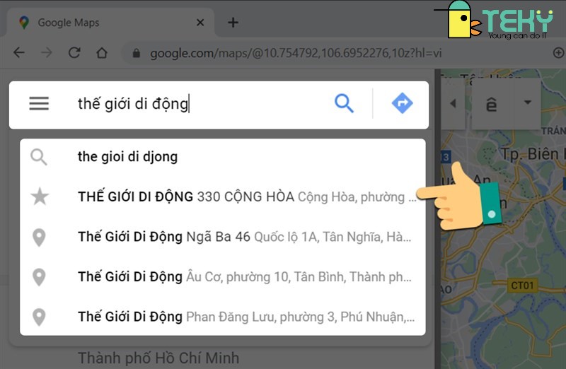 Hướng dẫn sử dụng Google Maps
