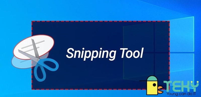 Phần mềm cắt ảnh snipping tool